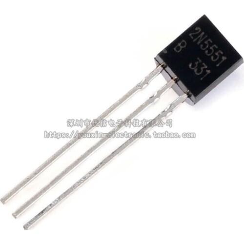 100pcs / 1 lot Transistor 2N5551 TO-92