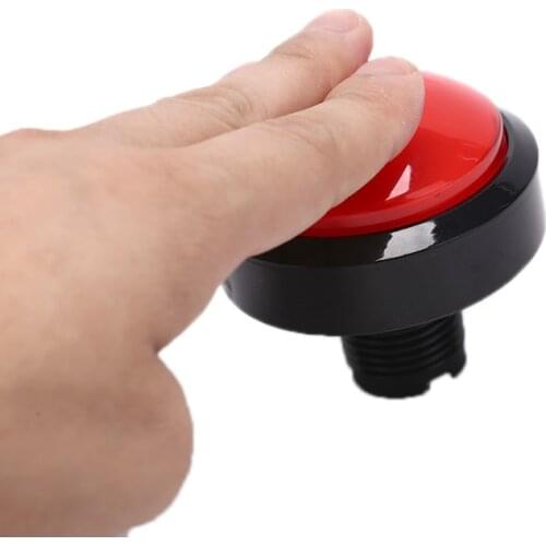 1pc Arcade Button LED Lamp Round Arcade Game Player Push Button Switch 60mm