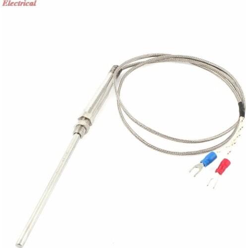 1pc 10cm K Type 0-500C Temperature Controller Thermocouple Sensor Probe 1M