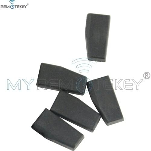 5pcs Car Transponder Key Remote Key Chip Blank Suitable for Toyota 4D70 Chip Transponder Virgin Carbon Remtekey