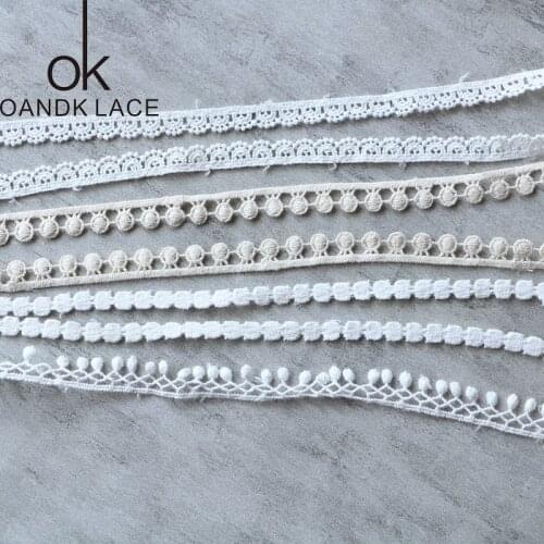 5YARD Clothing accessories DIY water soluble lace lace children 's wear women' s polyester bar code shelf