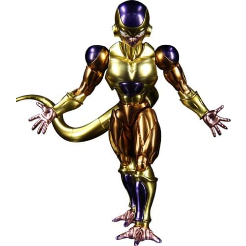 Bandai Bandai Metal Coloring Dragon Ball Z Resurrection F Gold Frieza Fili Assembled Model Special Edition 2 Toy Gift