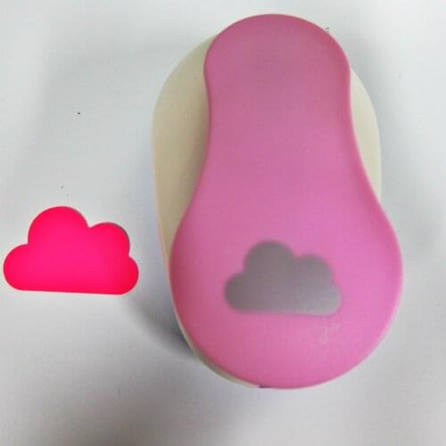 Large 3'' Cloud Furador EVA Foam Paper Puncher Scrapbooking Punches Craft Perfurador Diy Cutter Motiv Stanzer Flower One Punch