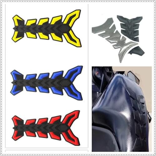 Motorcycle fish bone Pad Oil Gas Fuel Tank Cover Sticker Decal for Ducati ST4 S ABS 748 750SS 900SS 1000SS 996 998 B S R