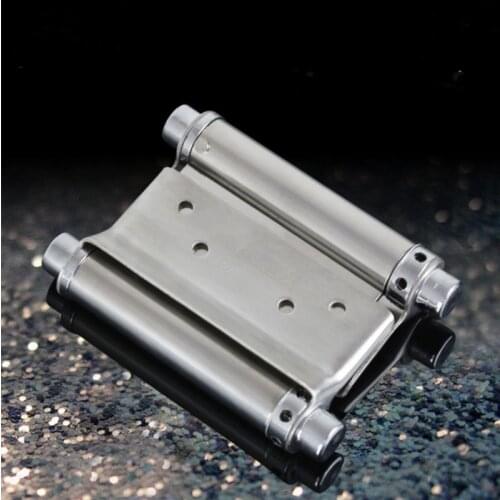 Double Open Spring Hinge Stainless Steel Two Way Free Door Hinge Hinge Cowboy Door Fence Dedicated Hinge