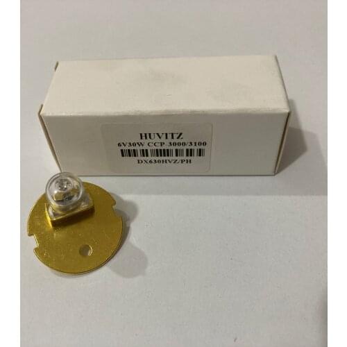 6V20W 6V30W G4 halogen lamp be used for HUVITZ CCP-3000 CCP-3100 visional chart projector etc