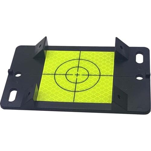 Measurement plaquettes with 60 mm reflective target for total station, Mini prism