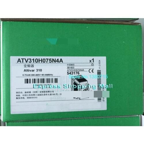 New ATV310H075N4A Updated And Replace ATV303H075N4 VFD Inverter Input 3ph 380V 2.3A 0.75KW