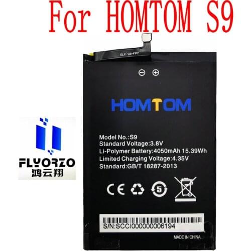 New High Quality 4050mAh HOMTOM S9 Battery For HOMTOM S9 Mobile Phone