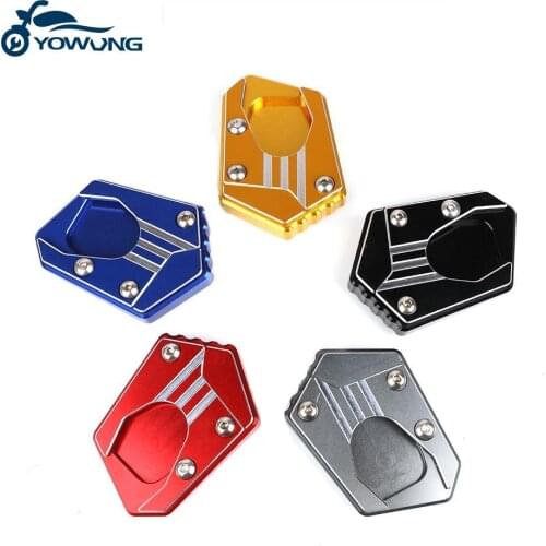 FOR HONDA XL600V XL650 XL700V Transalp XRV750 CB500X CBR650R CB500F CB600F CB900F HORNET Side Stand Enlarger Kickstand Plate Pad