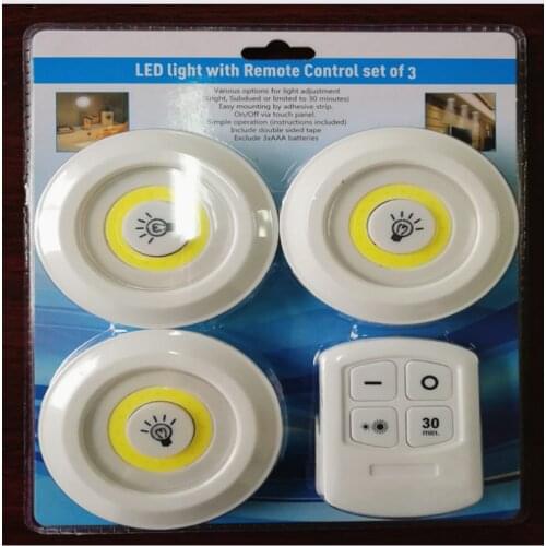 Remote control light cold light light fish tank light cabinet light 3*3W+Remote control