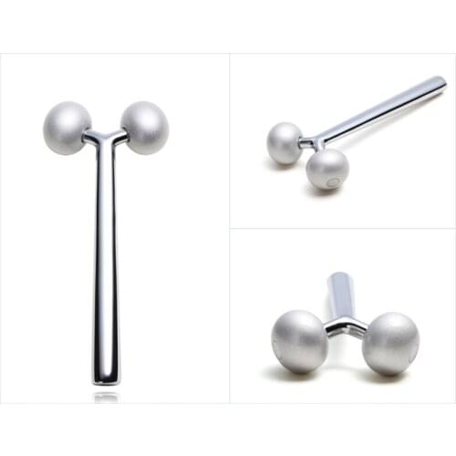 H7JC Facial Roller Massager Y Shape Wrinkle Remover Face Lift Anti-Aging Skin Tighten