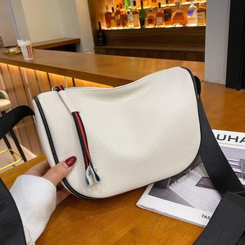 Fashion High Quality Women Messenger bag Luxury Genuine Leather Handbags Womens bags Designer Cowhide Female Shoulder Tote Bags
