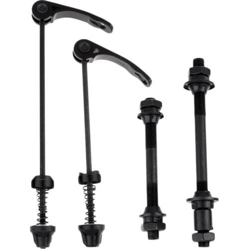 Ultralight Quick Release Set Front Hub Axle for Bicycle Front and Rear Wheels Outdoor Cycling