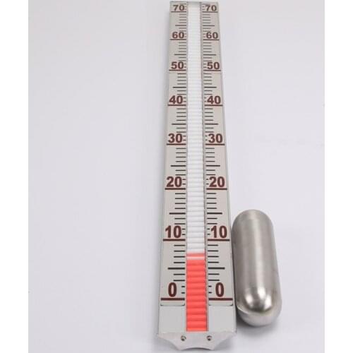 The 4mm Accuracy Stainless Steel Body Material 650 mm Measuring Range and side mounted Magnetic level measurement