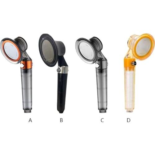 Universal High Pressure Shower Anion Spa Hard Water Shower Filter Handheld Water Saving Shower Head Cleaned Easily