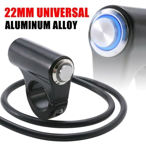 Universal Motorcycle Handlebar Flashing Switch Moto Light Switch ON OFF Button ATV Bike DC12V/10A
