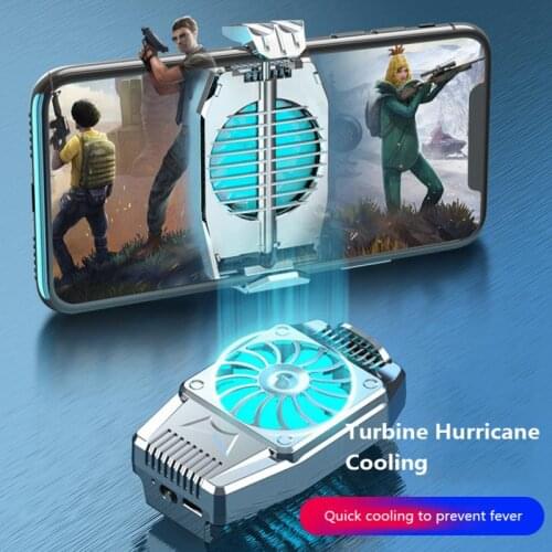 Universal USB Charging Mobile Phone Radiator Low Noise Portable Mobile Phone Cooling Fan For iPhone/Samsung/Xiaomi Dropship