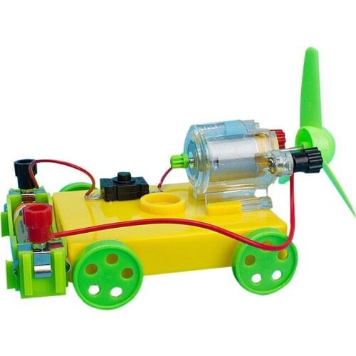 Air trolley physical science and technology small production handDIY scientific experimental material recoil force four-wheeler