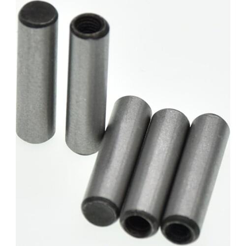 10pcs M5 M6*(16/20/25/30/35/40)mm DIN7979 Parallel pins with internal thread 45# steel GB120