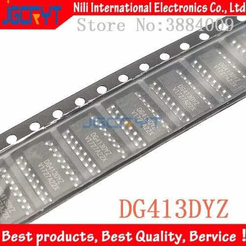 10 unids/lote DG413 DG413DY DG413DYZ SOP-16 Output interface chip