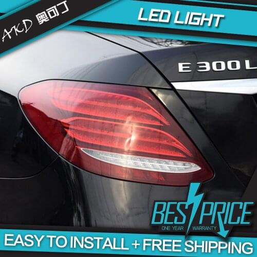AKD Car stying taillamp for Mercedes Benz W213 taillight E200 E300 E200L E300L 2016~2018y car accessories tail light for W213