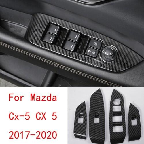 Car styling for Mazda cx-5 CX 5 2nd generation 2017-2020 Interior control trim stripe gear box air outlet lift panel trim
