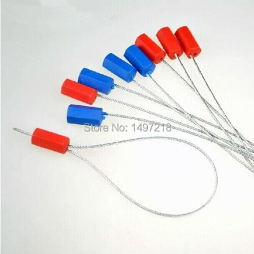 Free shipping 20pcs/lot 800mm length Security Seals Safty Locks Container Seals Cable seal tamper evident containers Lock