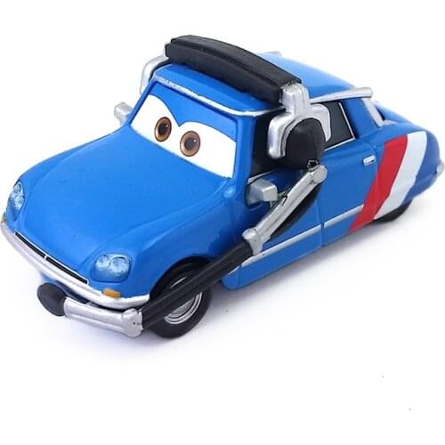 Disney Pixar Cars Bruno Motoreau Crew Chief Diecast Metal Toy Car 1:55 Loose Brand New In Stock & Free Shipping