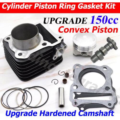 Motorcycle Cylinder Piston Gasket Camshaft Rebuild Kit for KAWASAKI KLX125 KLX 125 Big Bore 62mm Upgrade to 150cc