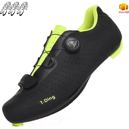Men Cycling Sneakers MTB Shoes Women Cycling Shoes Breathable Self-Locking Road Bike Shoes Athletic Racing Bicycle Sneakers