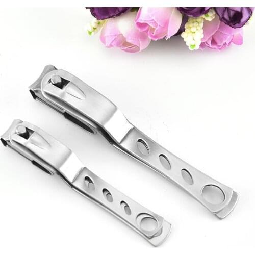 Nail Toe Clipper Cutter Trimmer Scissor Stainless Steel Manicure Pedicure Tool