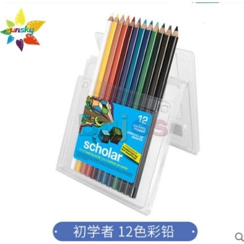 Sanford prismacolor Oil colored pencil set beginner 12 color professional hand drawn adult student color pencil brush set