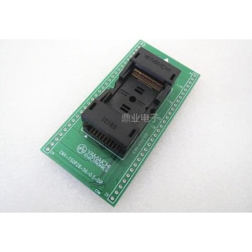 Original YAMAICHI IC Test Seat TSOP56 TSOP48 Burning Programmer For BOIS flash block TSOP32 TSOP28 Socket Adapter