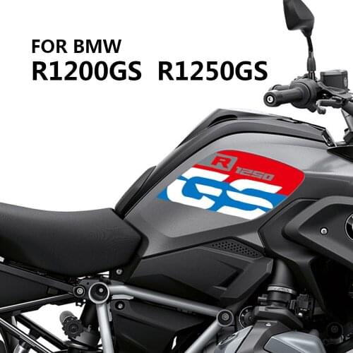Motorcycle Tank Traction Side Pad Gas Fuel Knee Reflective Grip Sticker Decal Fit For BMW R1200GS R1250GS r1200