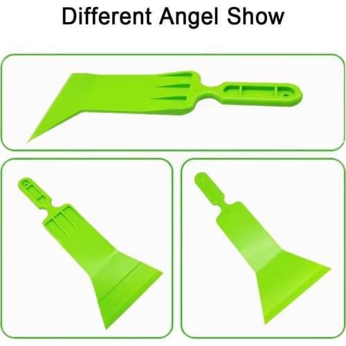 Window Tint Windshield Carbon Film Install Squeegee Corner Car Vinyl Wrap Handle Bulldozer Water Remover Cleaning Tool