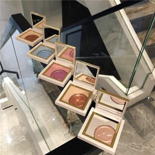GUICAMI Highlighter Powder Palette Face High Gloss Shimmer Powder Bronzer Repair Haileyter Pallet Makeup Cosmetic