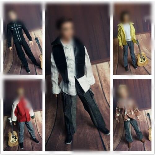 30cm Doll Dress Fashion Clothes handmade outfit For Barbie Doll for licca Accessories Baby Toys Best Girl' Gift