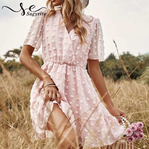 Sagyrite Summer Chiffon Dresses