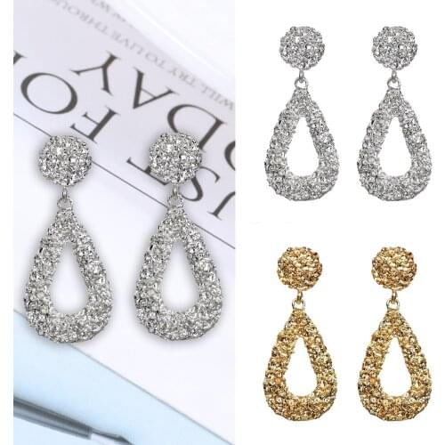 Elegant Earrings 2021 Fashion Earrings Designer Charm Bohomian Statement Geometric Rectangle Drop Dangle Stud Earrings Free Ship