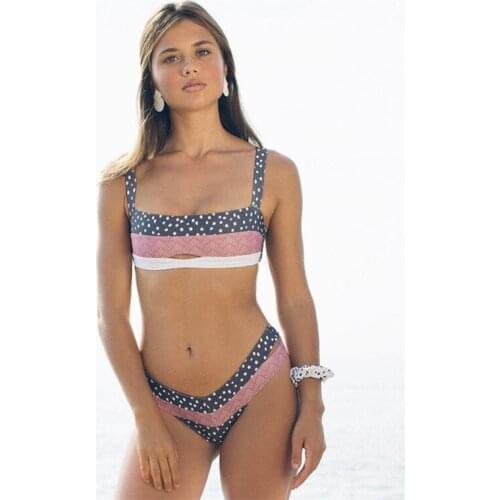 Splend Moda Polka Dot Swimwear