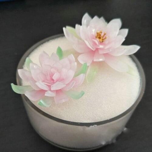 2Pc Flower Hairpin Heat Shrink Film DIY Magic Plastic Paper Sheet Jewelry Making