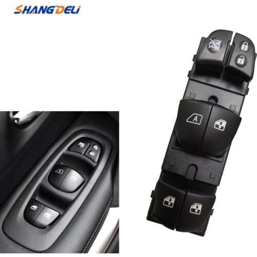 Power Window Switch With led White lights For Renault Kadjar 2015 2016 2017 2018 2019