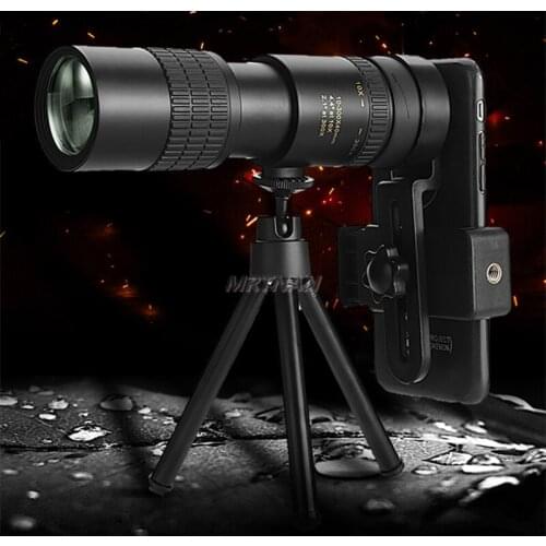 10-300X40 super telephoto zoom monoculars with BAK4 prism suitable for beach travel and outdoor hunting sports photography