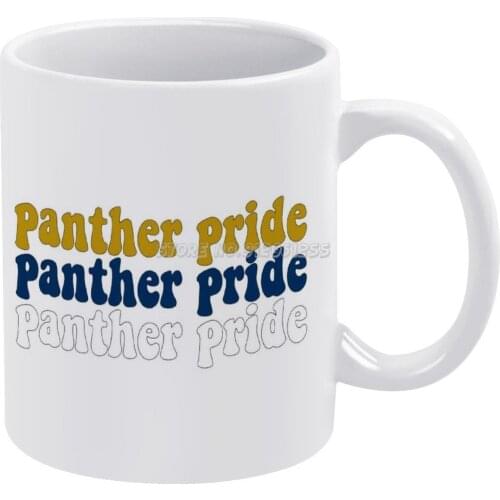 Panther Pride White Mug Coffee Mug 330ml Ceramic Home Milk Tea Cups and Mugs Travel Gift for Friends Fiu Panthers Miami Universi