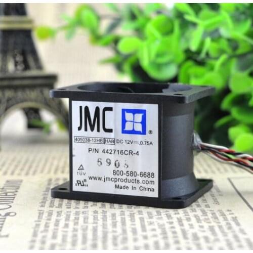 405038-12HB HAB 12V 0.75A 40*40*38 4CM 442716CR-5 /442716CR-4 Double fan violence