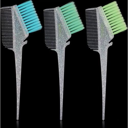 Galaxy glitter Hair color brush-Hair dye brush- comb- Hair Coloring Tools Kit -Tinting brushes set- bleaching hair brush