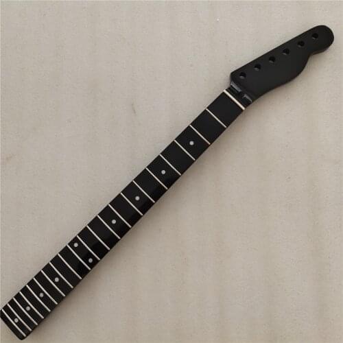 Black Gloss 21 Frets Maple Electric Guitar Neck Maple Fingerboard 25.5" length