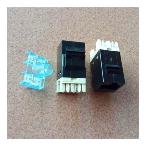 Original new 100% category 6 unshielded network cable socket module of network base connector 1375191-2