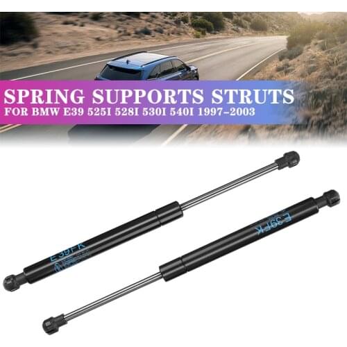 2PCS Car Bonnet Hood Lift Support Shock Struts Front Engine Cover Pneumatic Spring For BMW E39 525i 528i 530i 540i 1997-2003